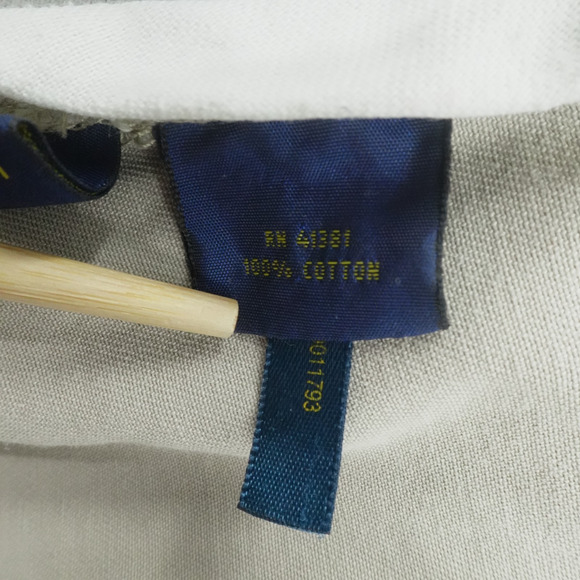 Polo Ralph Lauren Pants Mens 34x29 Beige Relaxed Fit‎ Chino Preppy Office Casual - Picture 13 of 13